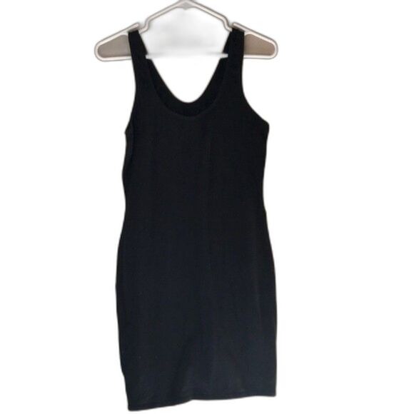 Mossimo Supply Co Black Stretch Body Con Dress/swim cover up - Picture 1 of 5